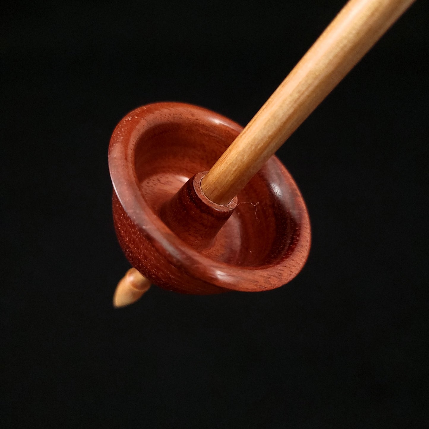 Full Size Bloodwood Tibetan Spindle