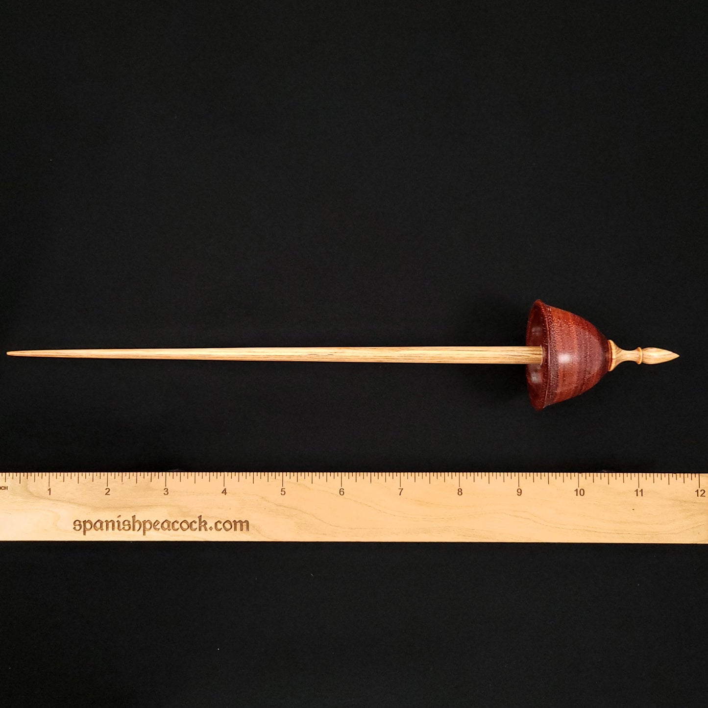 Full Size Bloodwood Tibetan Spindle