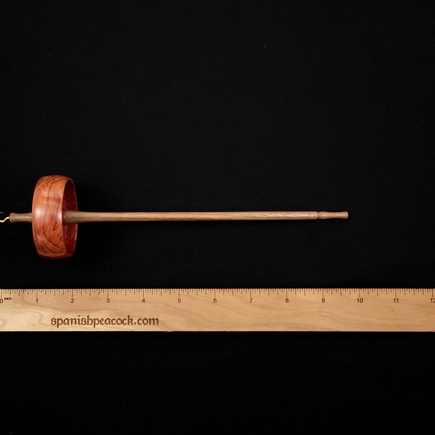 Small Redheart Top Whorl Spindle