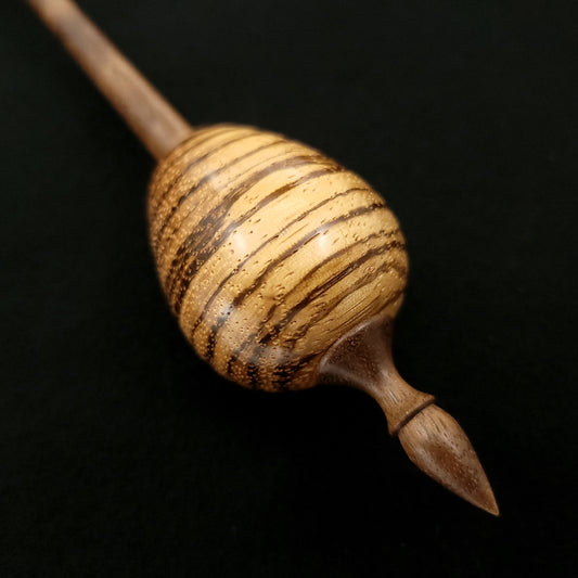 Mid Size Zebrawood Bead Spindle