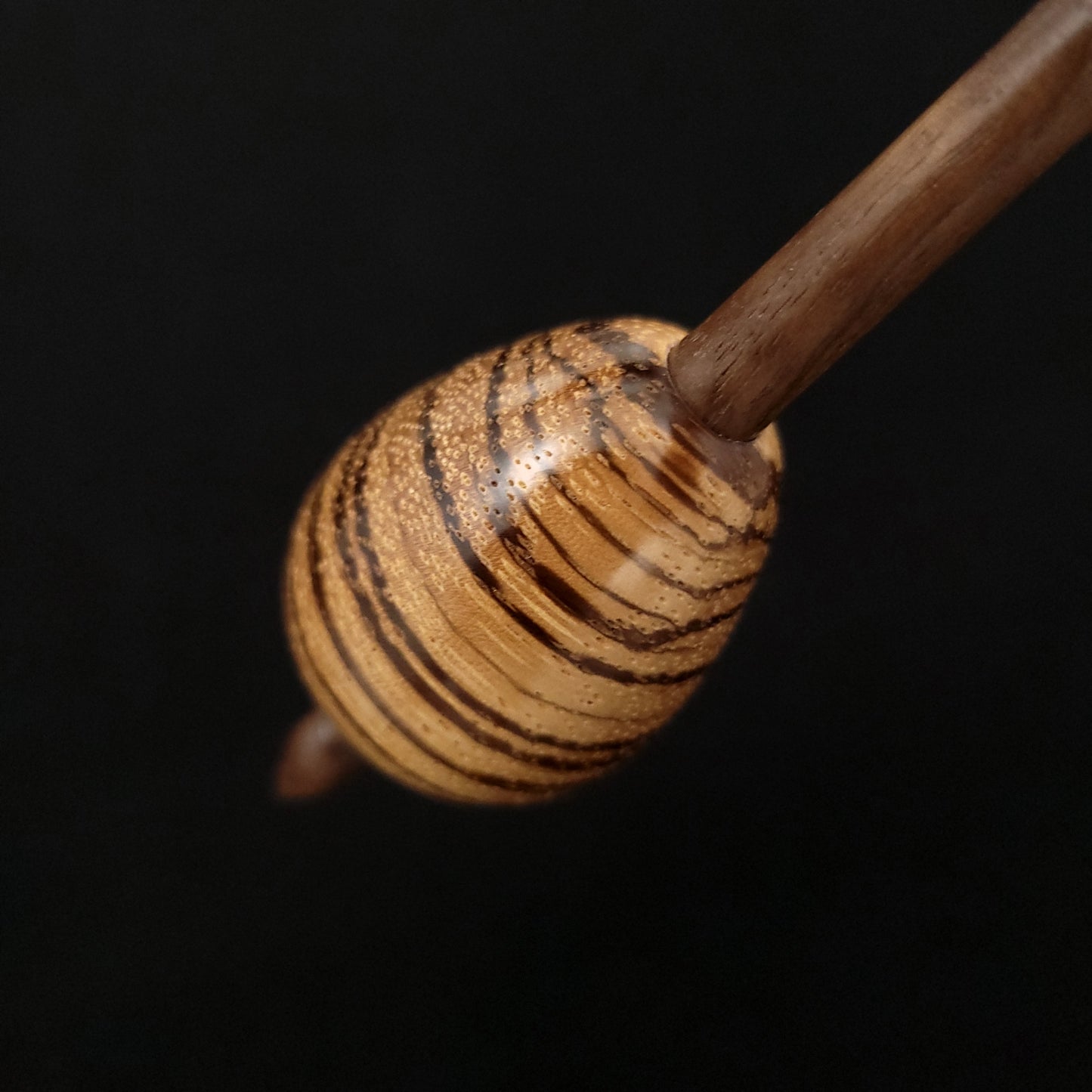 Mid Size Zebrawood Bead Spindle