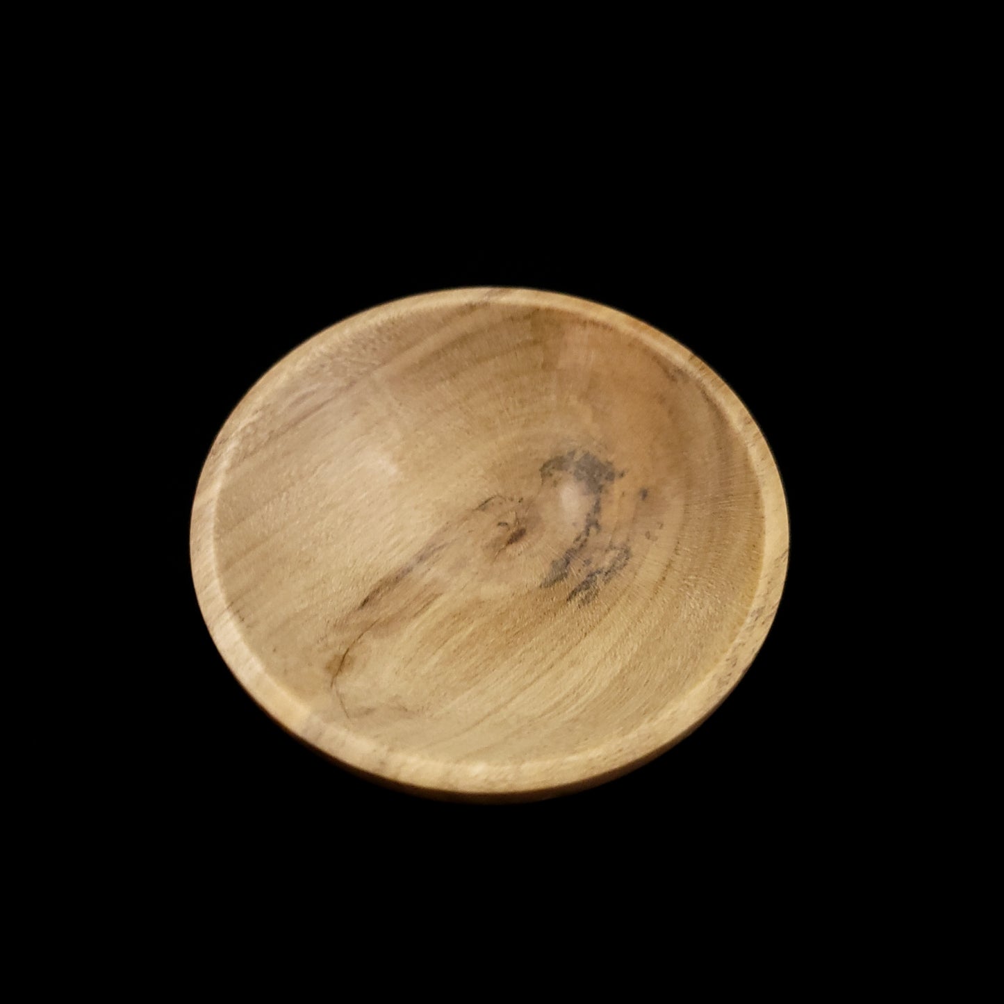 Spalted Holly Spindle Bowl