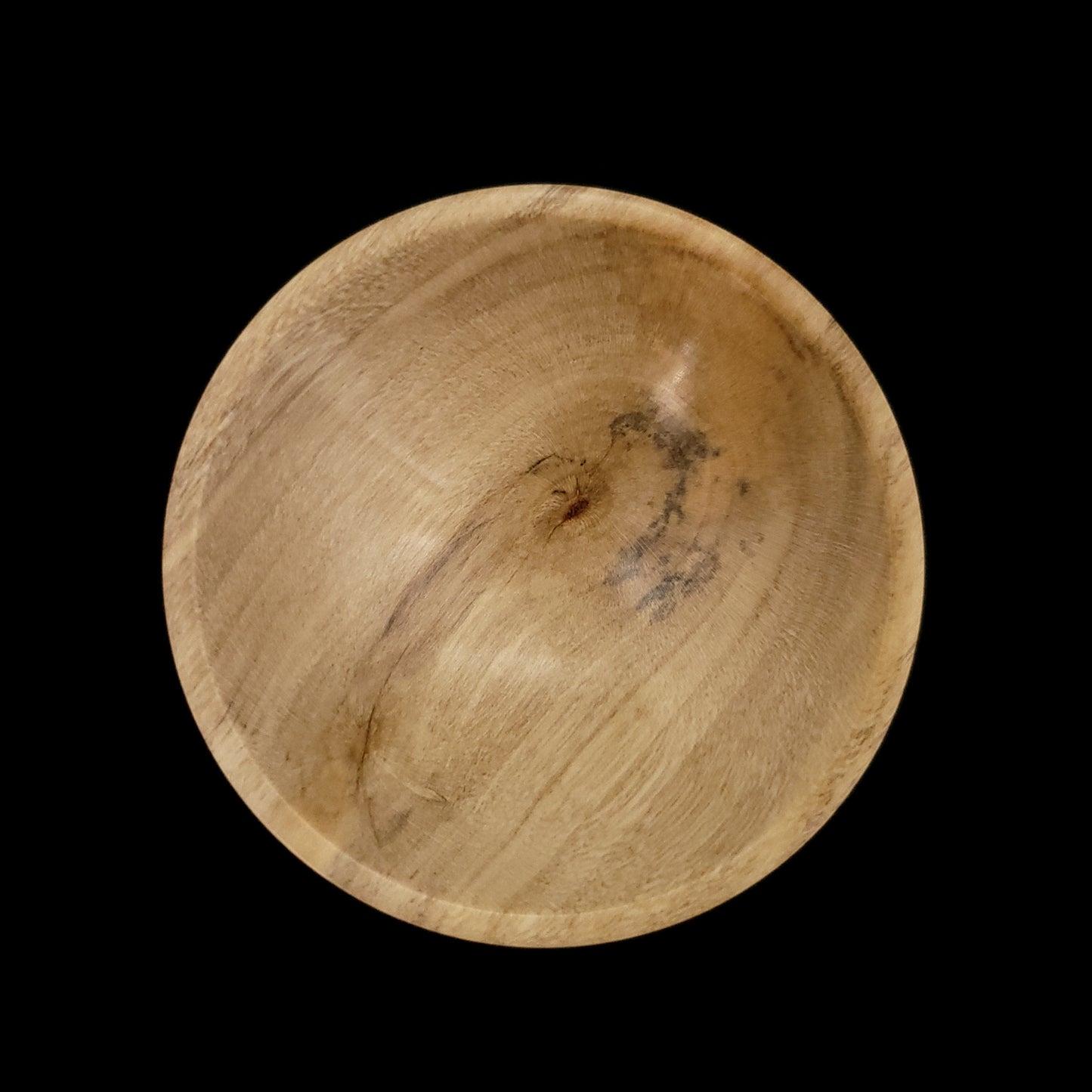 Spalted Holly Spindle Bowl