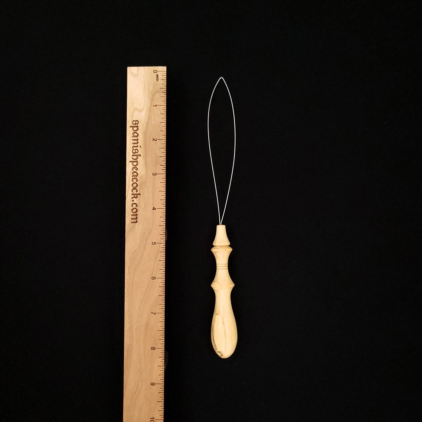 Spalted Maple Orifice Hook