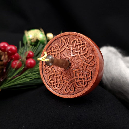 Small Bloodwood Top Whorl Spindle