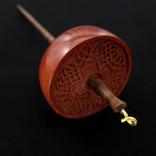 Small Bloodwood Top Whorl Spindle