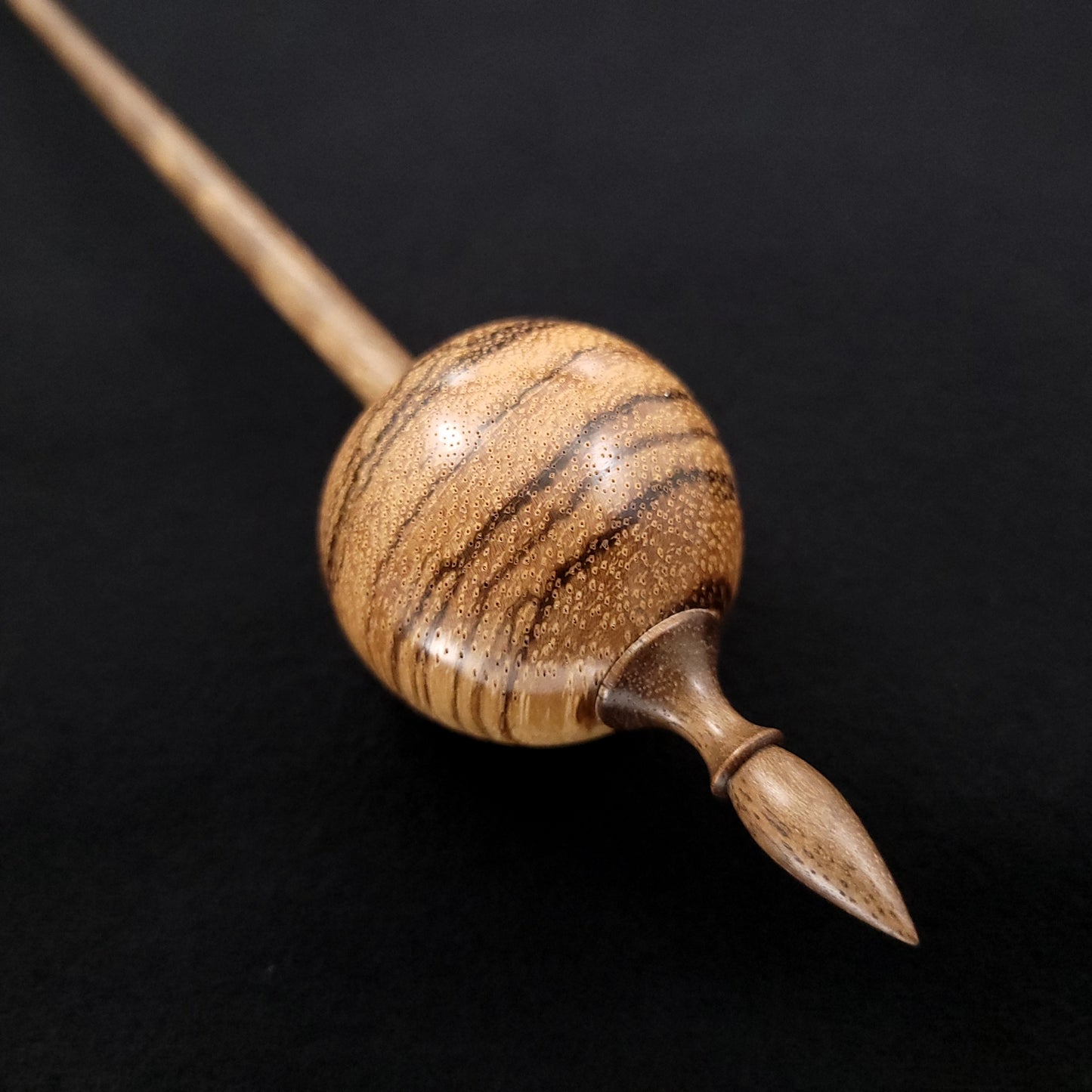 Full Size Zebrawood Ninja Spindle