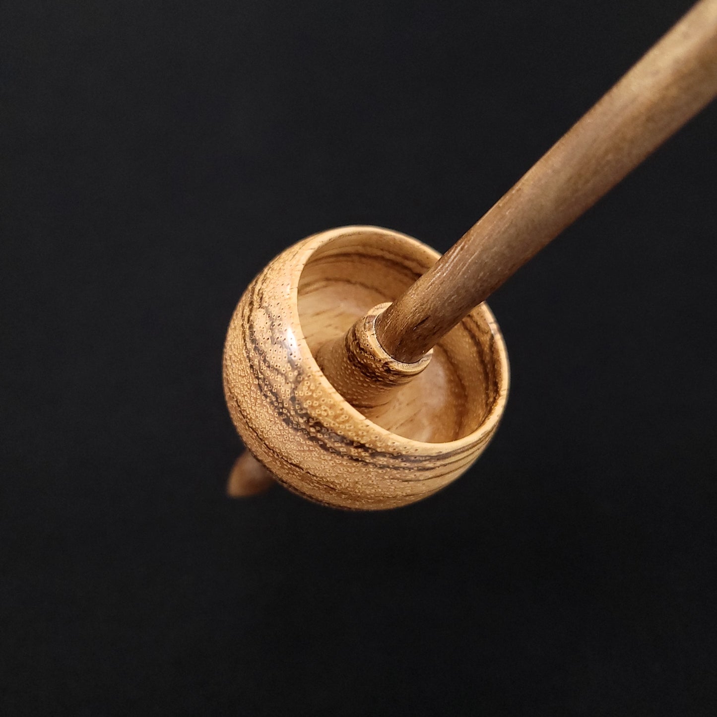 Full Size Zebrawood Ninja Spindle