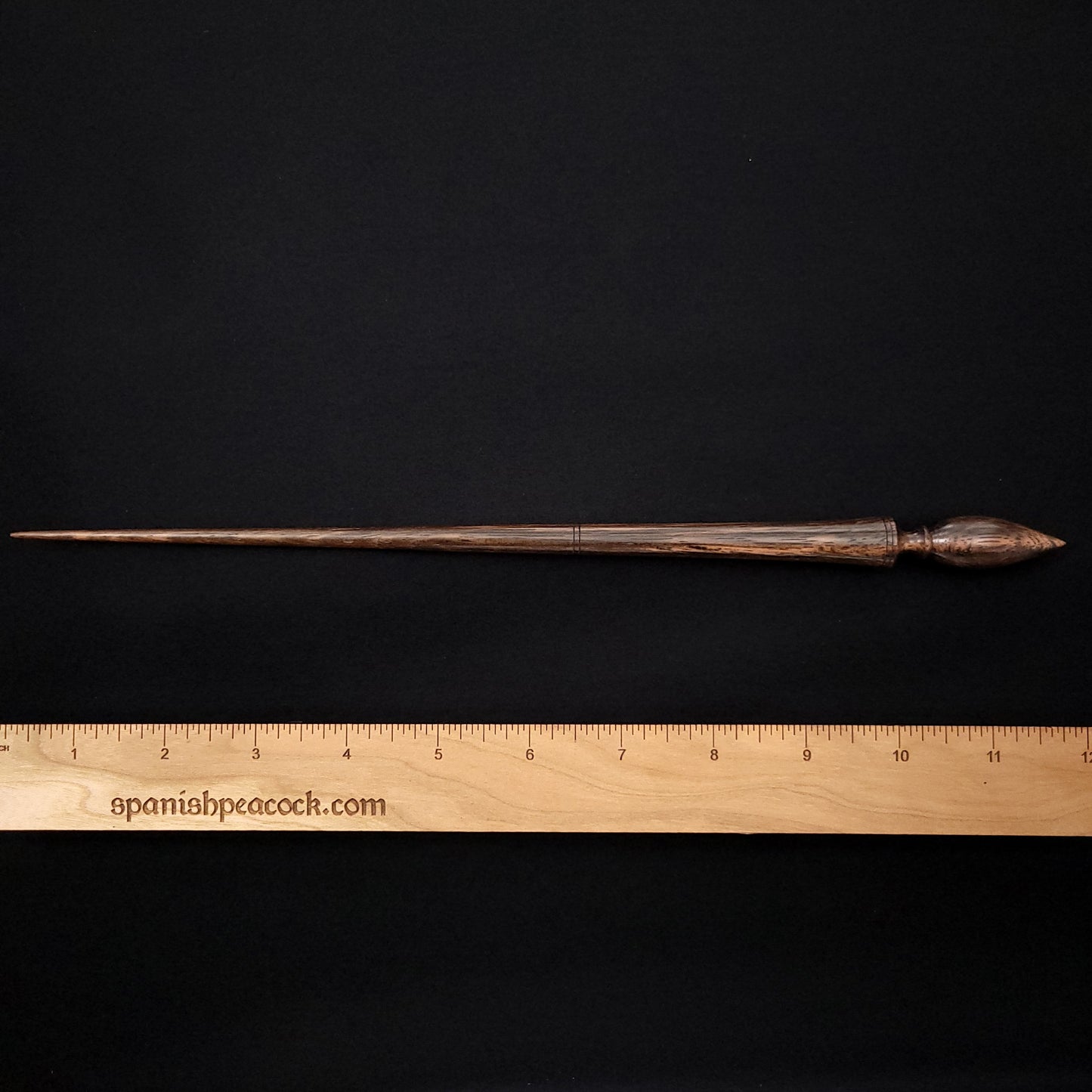 Full Size Macassar Ebony Russian Spindle