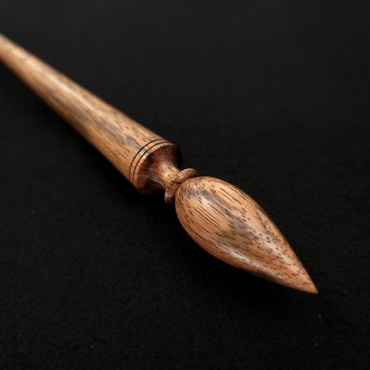 Full Size Macassar Ebony Russian Spindle