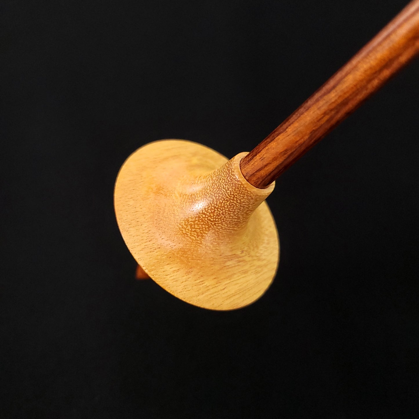 Osage Orange Bead Spindle and Bowl Set