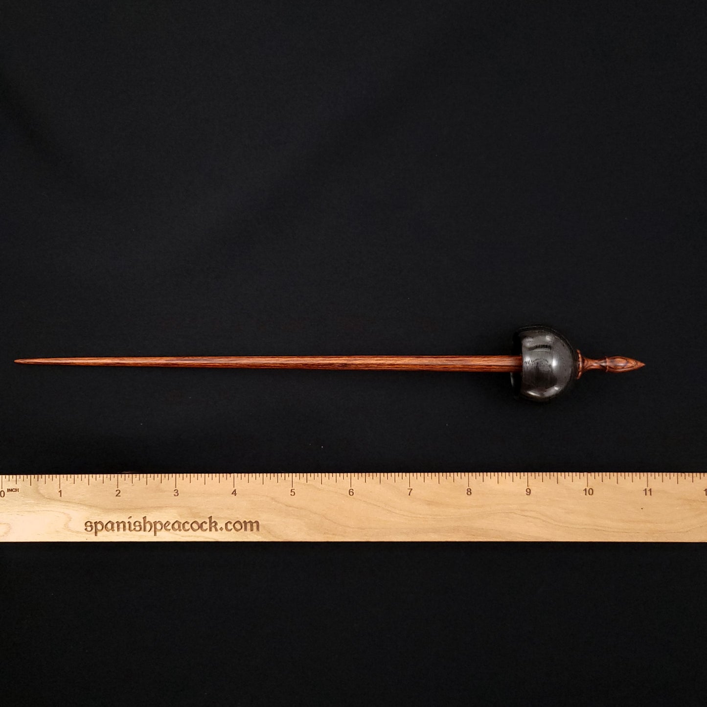 Full Size Bog Oak Ninja Spindle