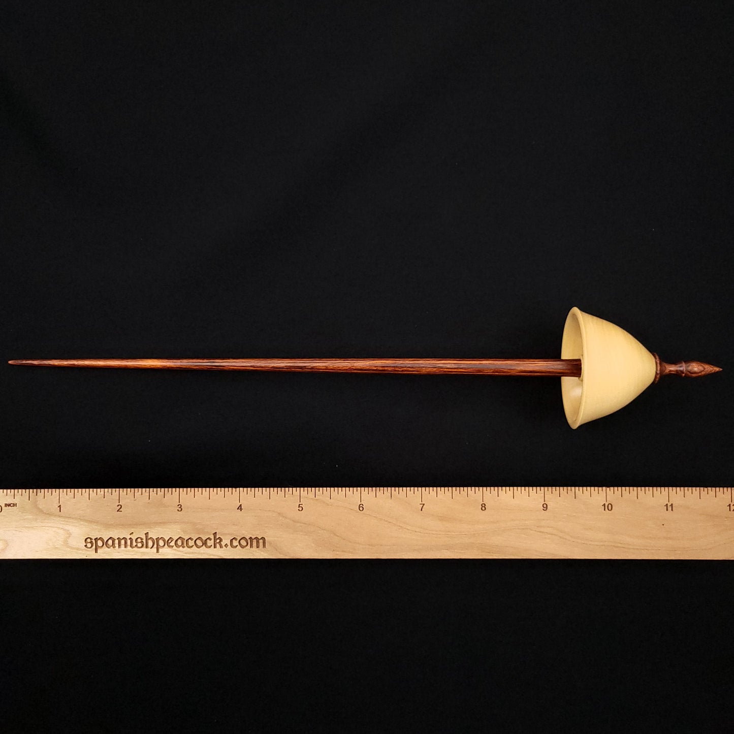 Full Size Boxwood Tibetan Spindle