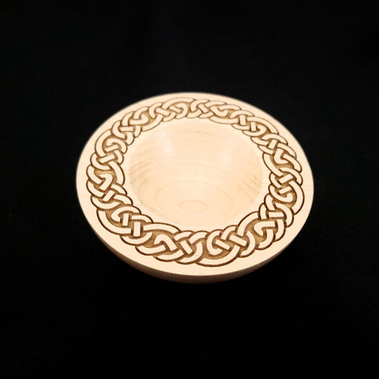 Tiger Maple Spindle Bowl