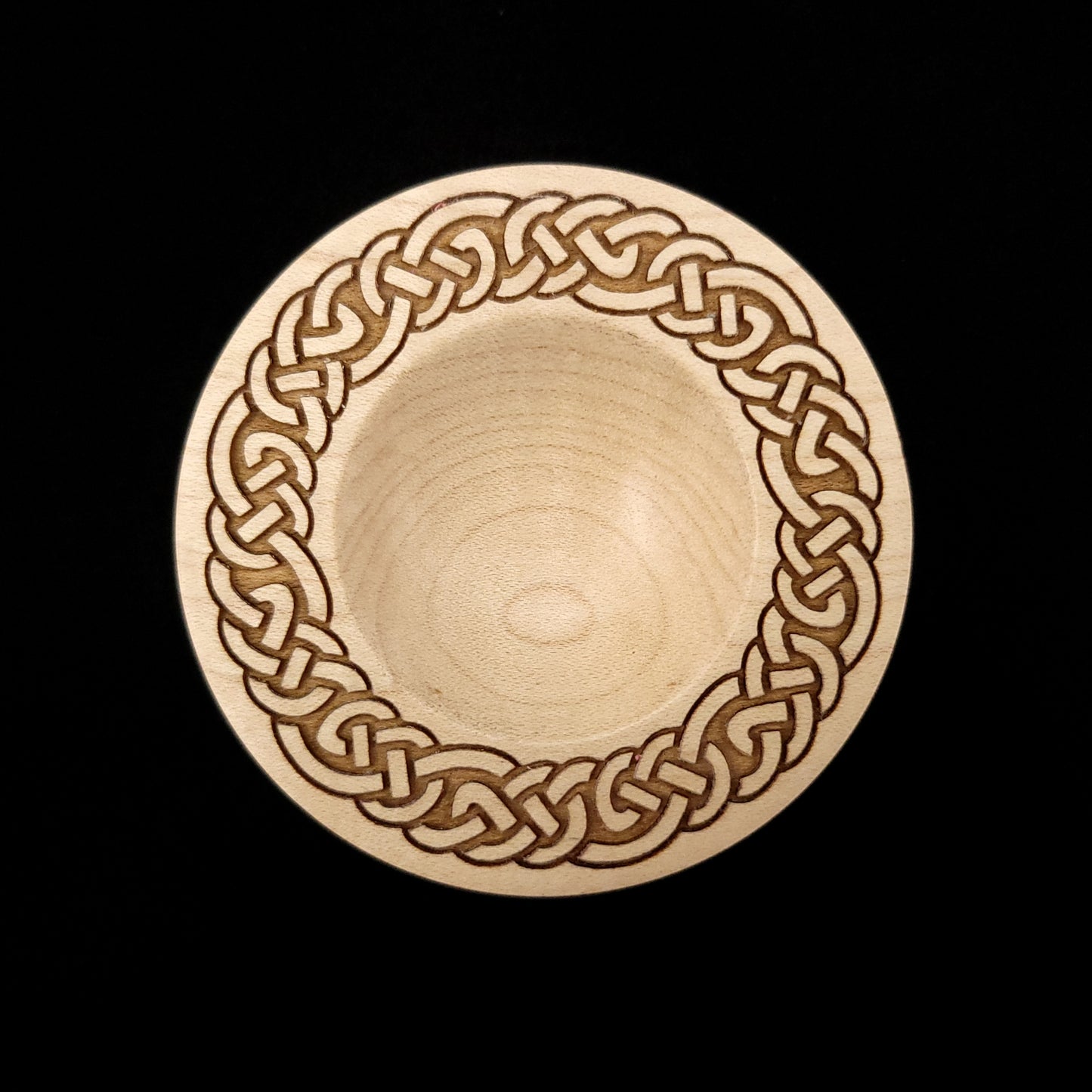 Tiger Maple Spindle Bowl