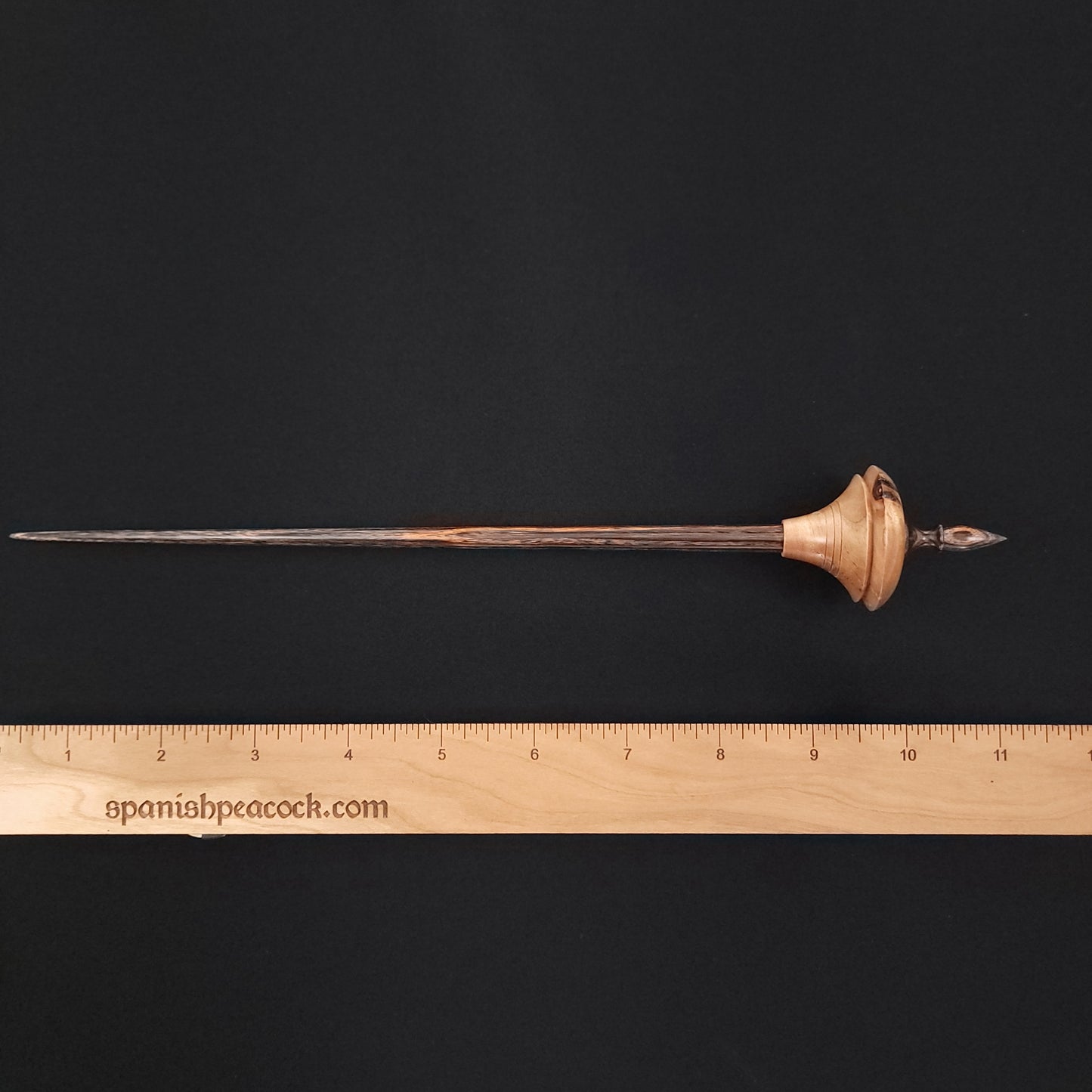 Stabilized Cherry Firewood Shop Rat Bead **One spindle per customer!
