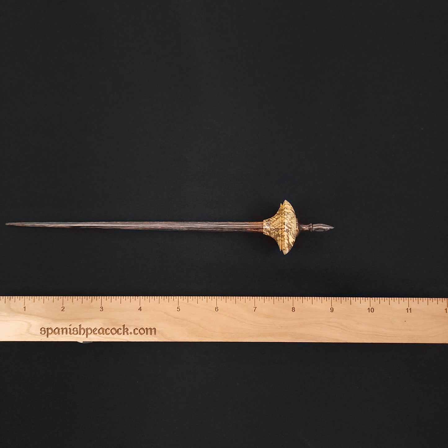 Stabilized Spalted Tamarind Shop Rat **One spindle per customer!