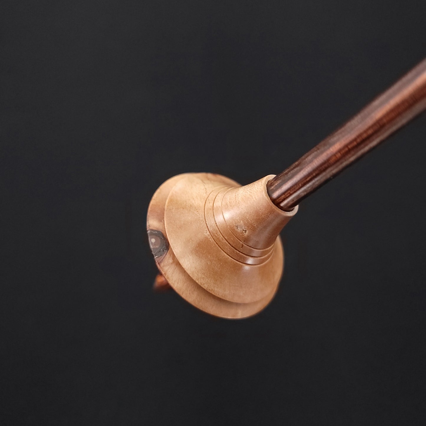Stabilized Cherry Firewood Shop Rat Bead **One spindle per customer!