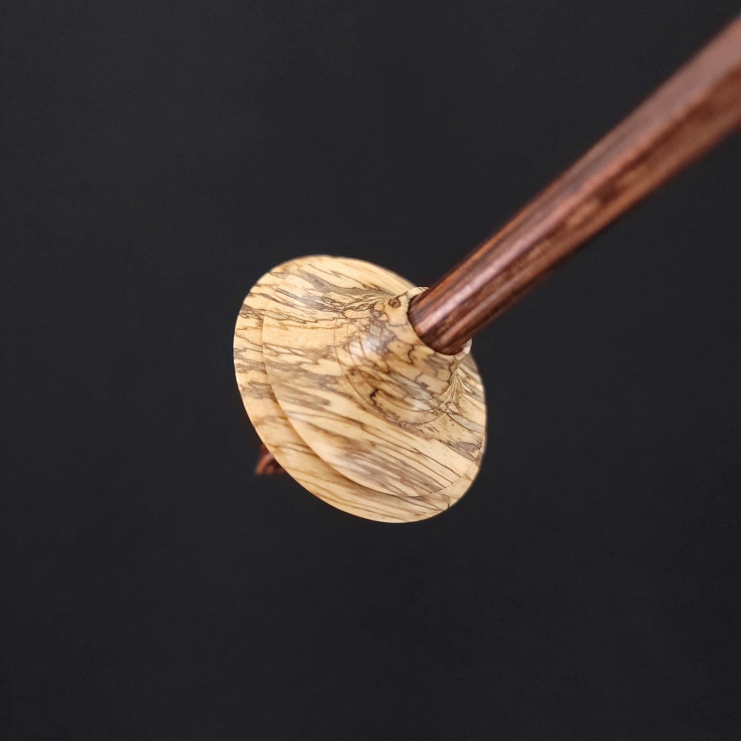 Stabilized Spalted Tamarind Shop Rat **One spindle per customer!
