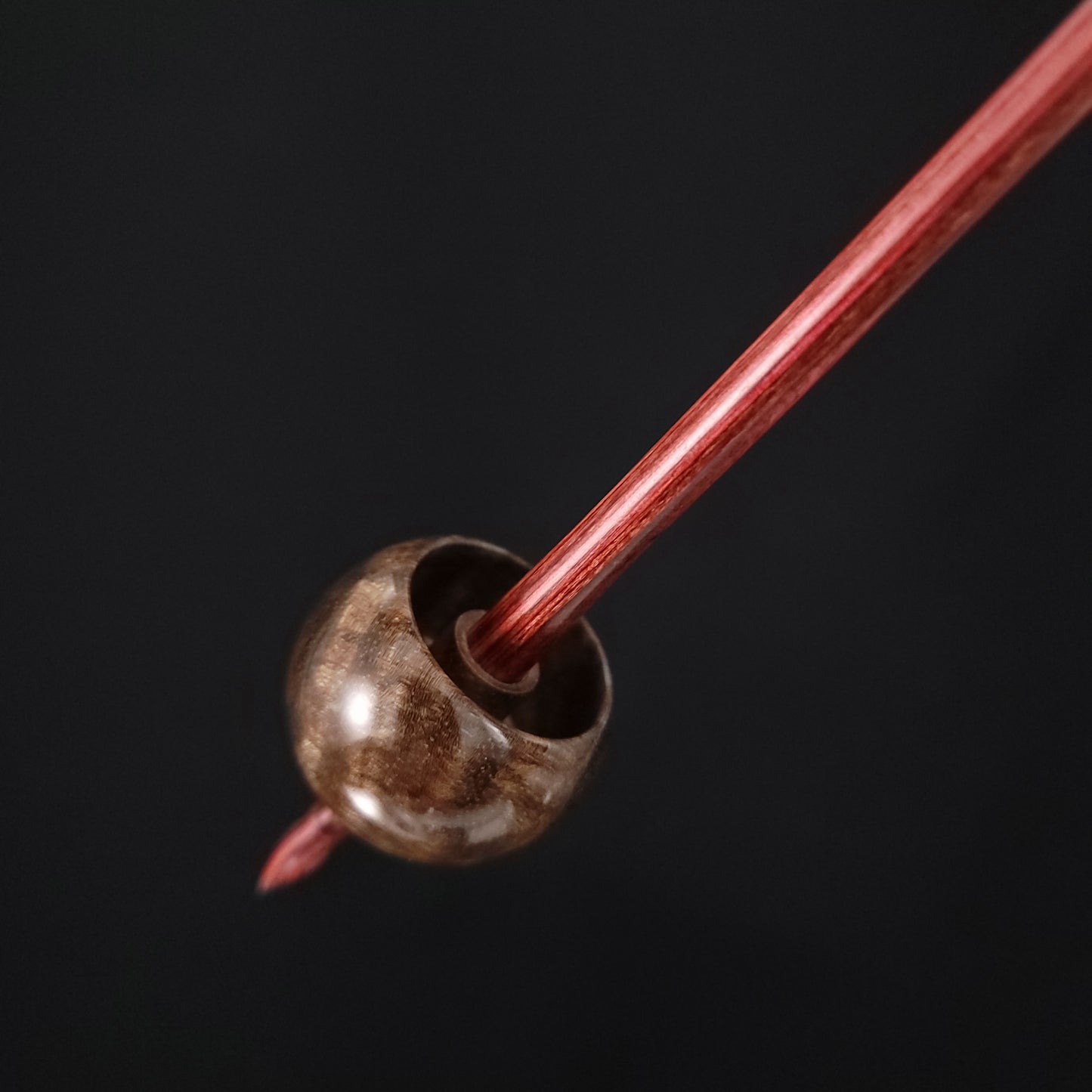 Stabilized Curly Black Mango Ninja