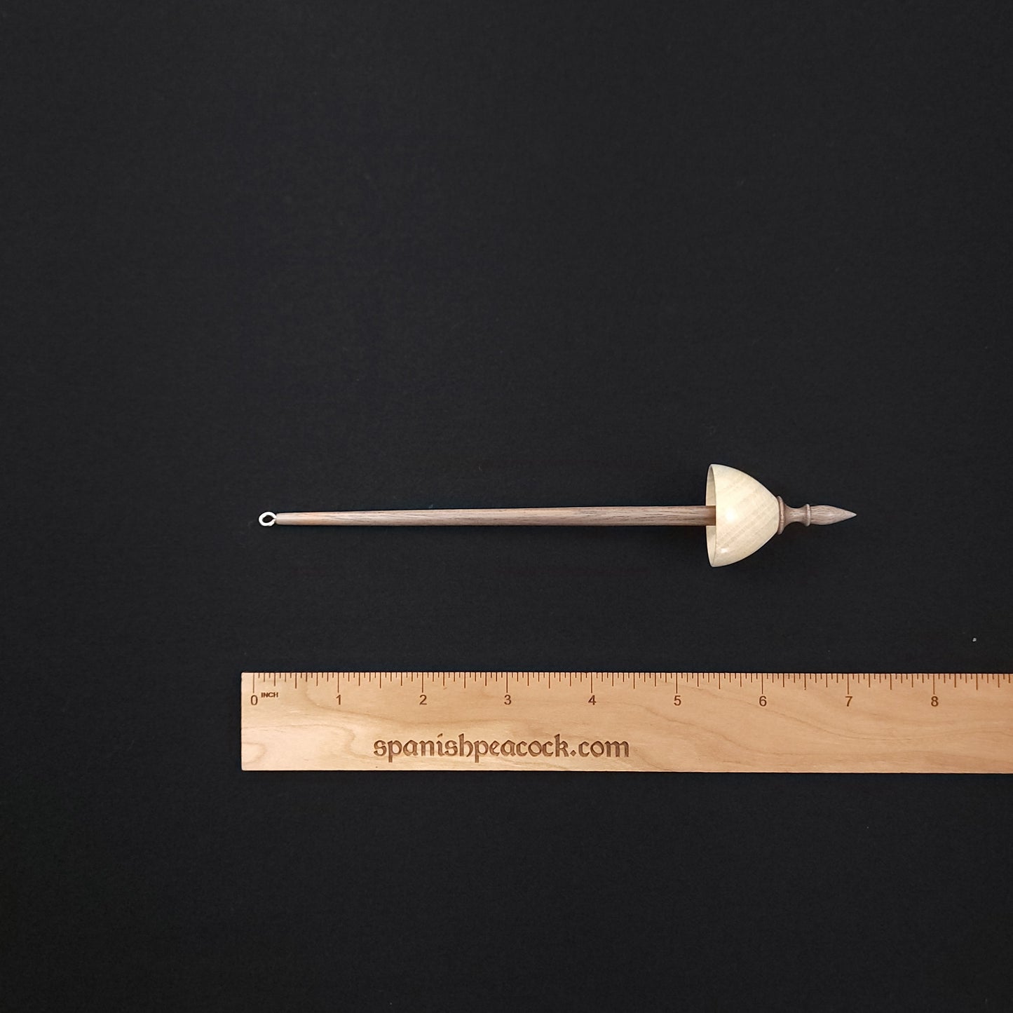 Holly Tibetan Spindle Ornament