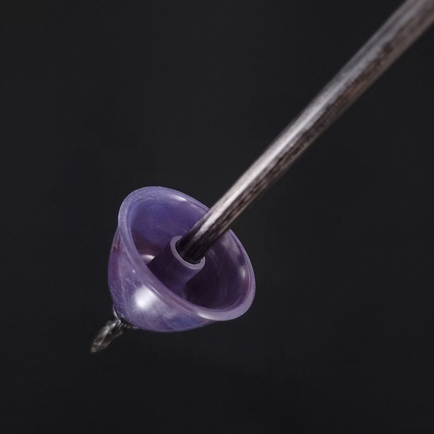 Dyed & Stabilized Spalted Holly Tibetan