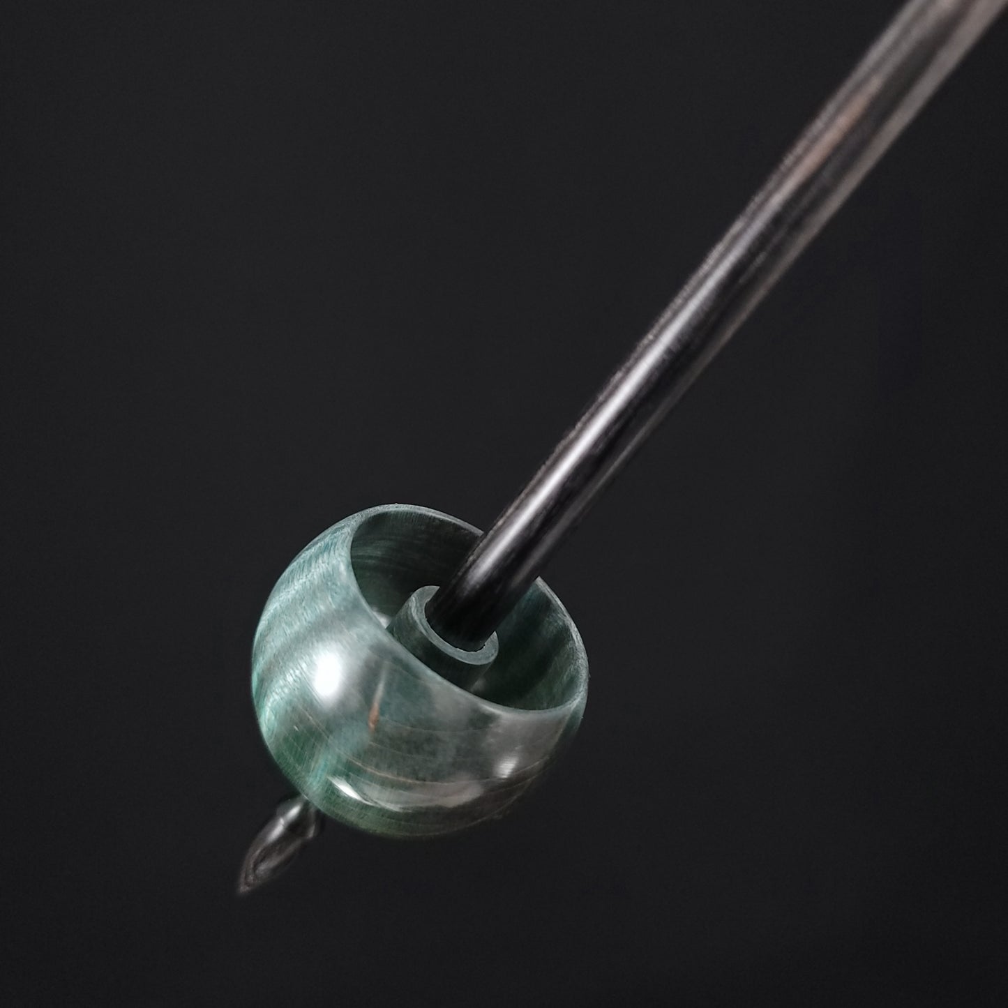 Dyed & Stabilized Curly Maple Ninja