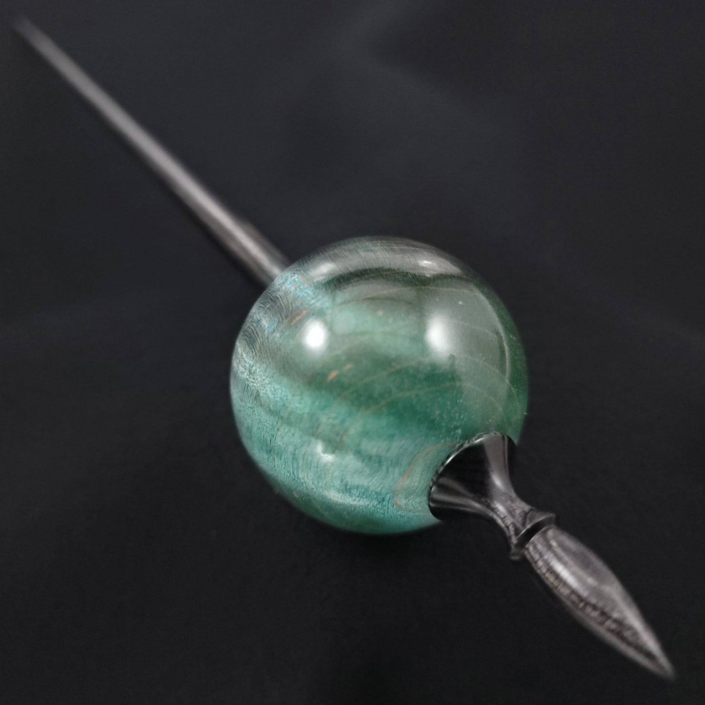 Dyed & Stabilized Curly Maple Ninja