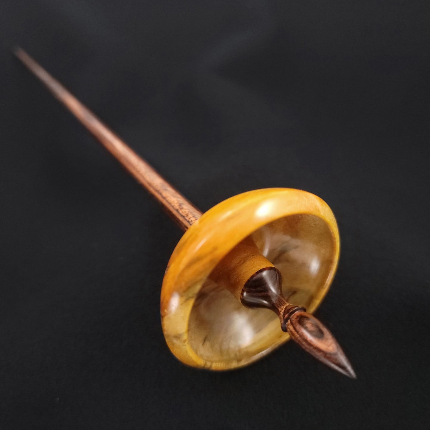 Dyed & Stabilized Spalted Maple Bob