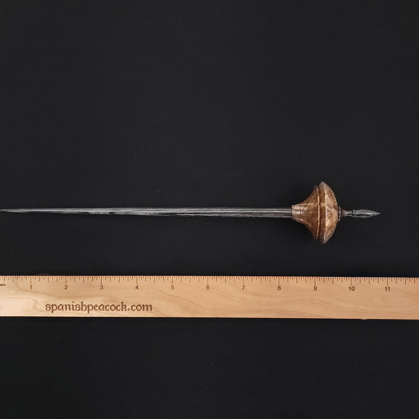 Stabilized Curly Black Mango Shop Rat Bead