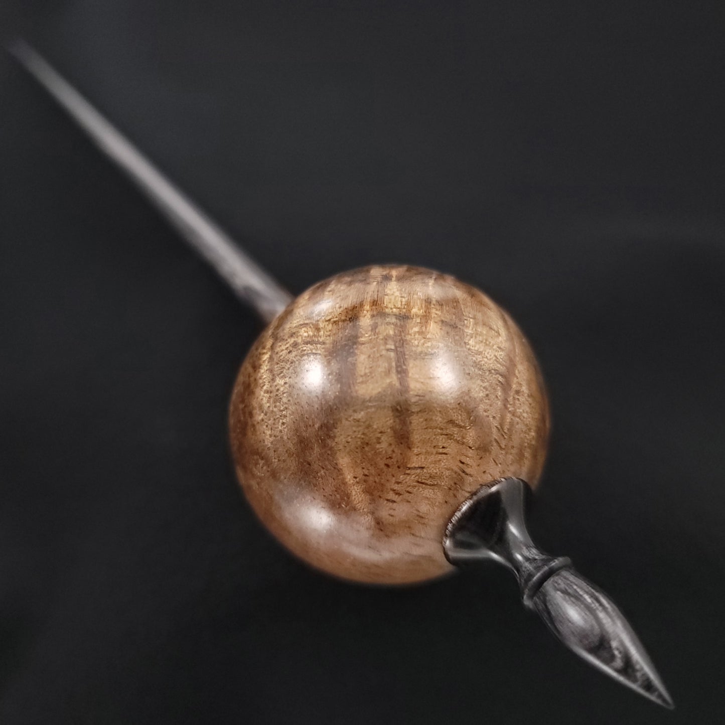 Stabilized Curly Black Mango Ninja