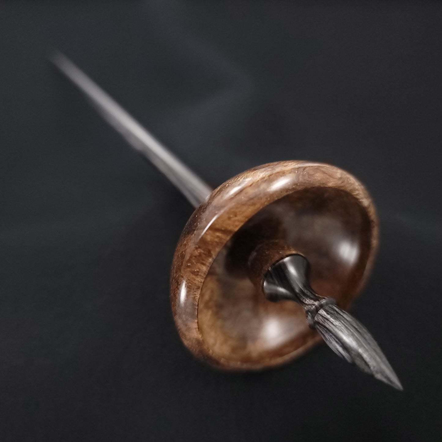 Stabilized Curly Black Mango Bob