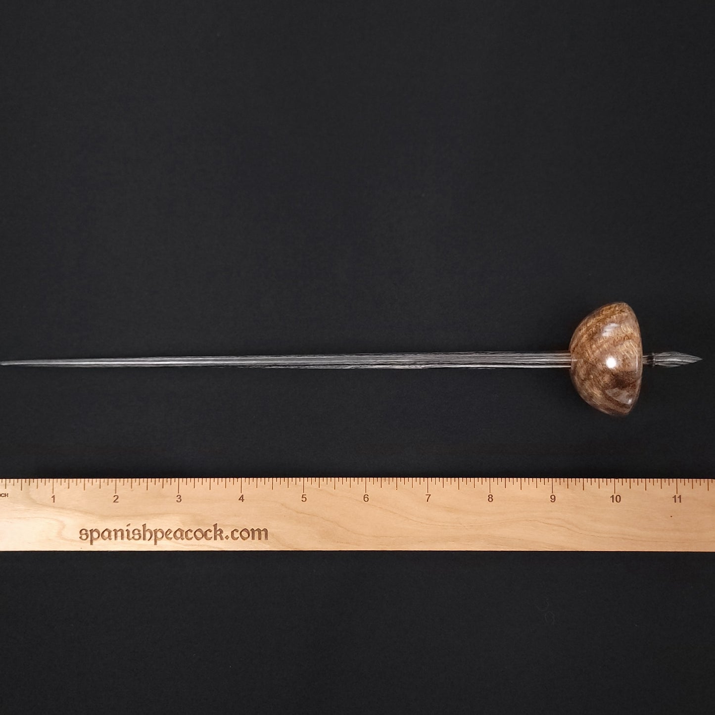 Stabilized Curly Black Mango Bob