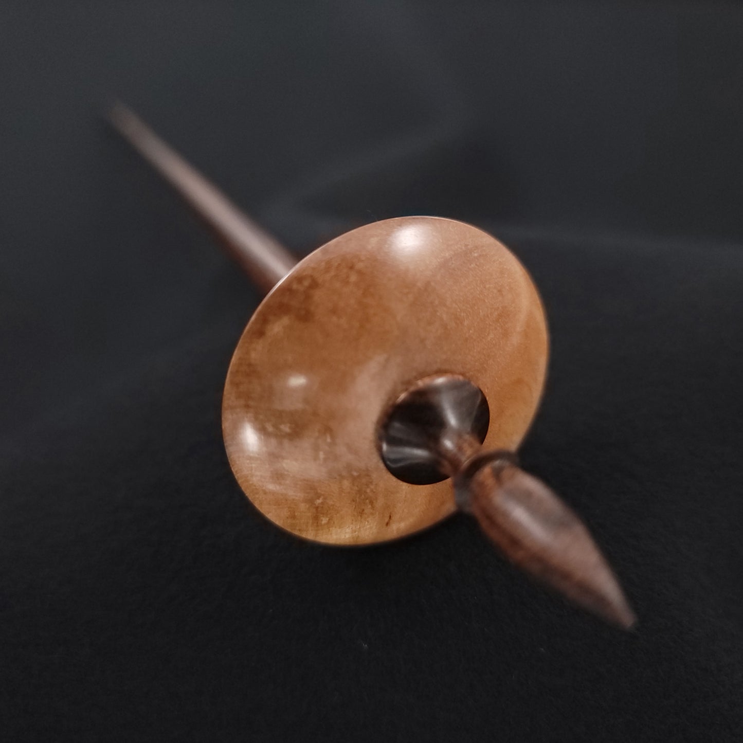 Stabilized Quilted Maple Shop Rat Bead