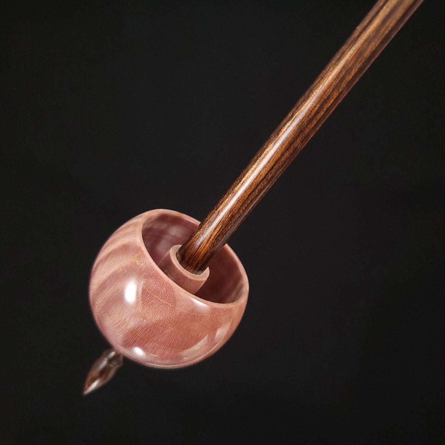 Dyed & Stabilized Curly Maple Ninja