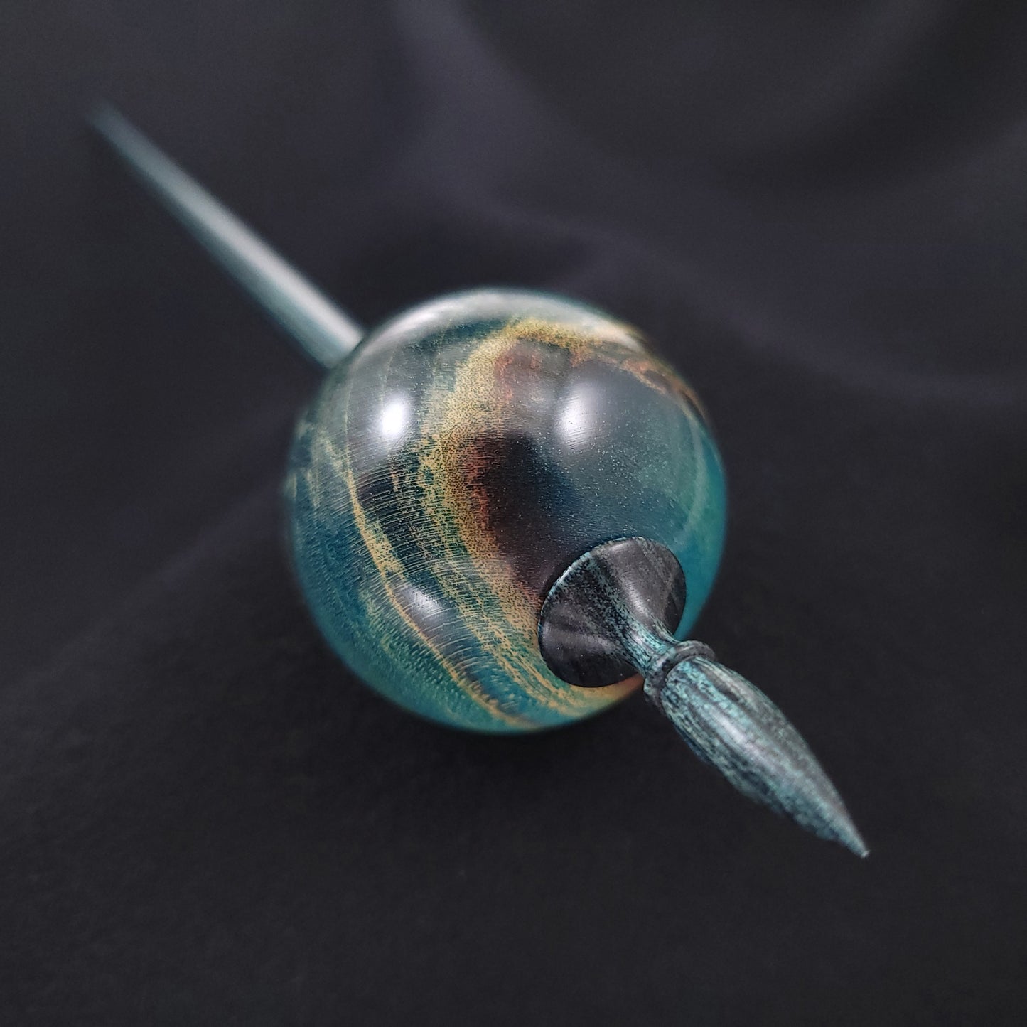 Dyed & Stabilized Flame Elder Ninja