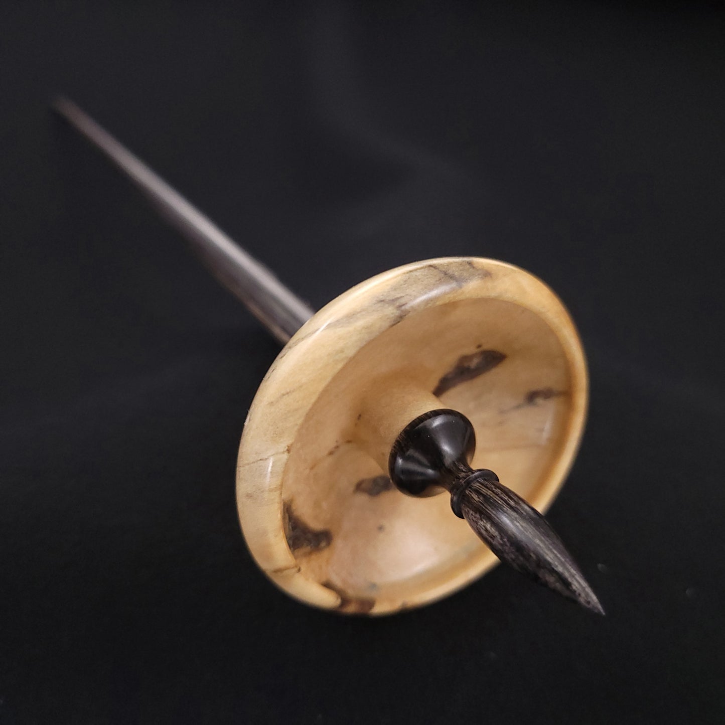 Stabilized Spalted Holly Bob