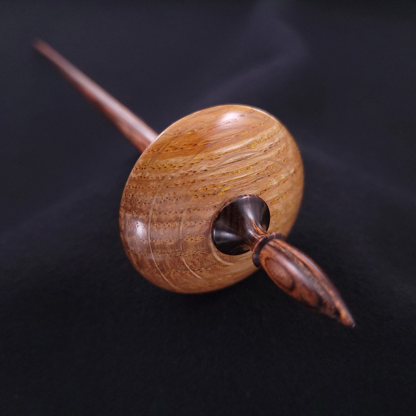 Dyed & Stabilized Curly Oak Shop Rat Bead