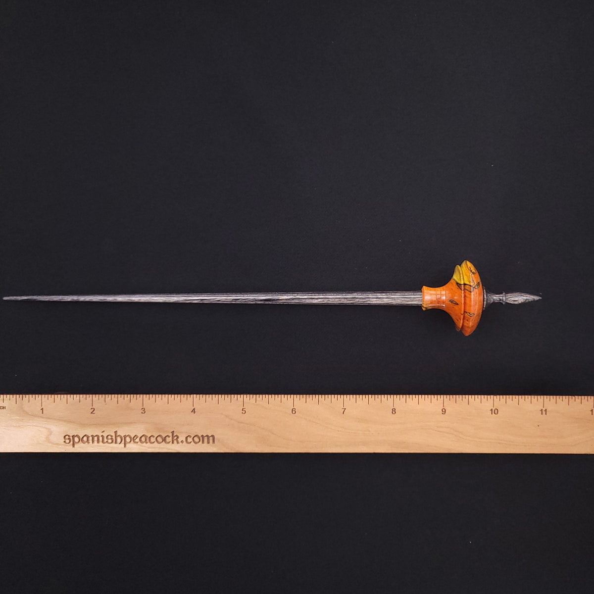 Dyed & Stabilized Spalted Maple Shop Rat Bead