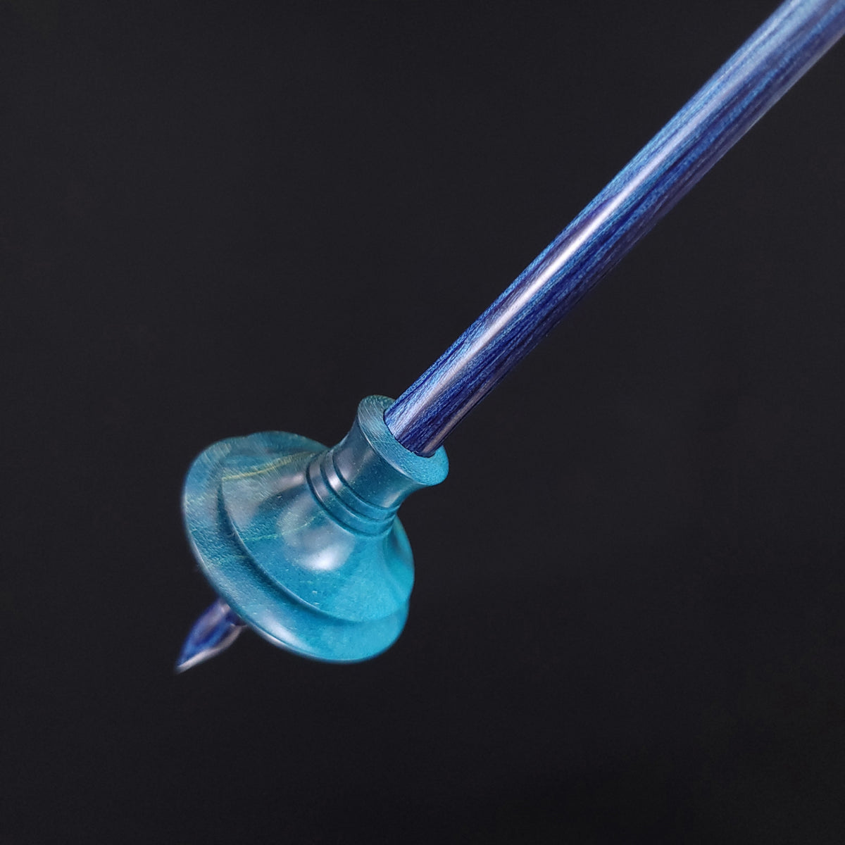 Dyed & Stabilized Flame Elder Shop Rat Bead