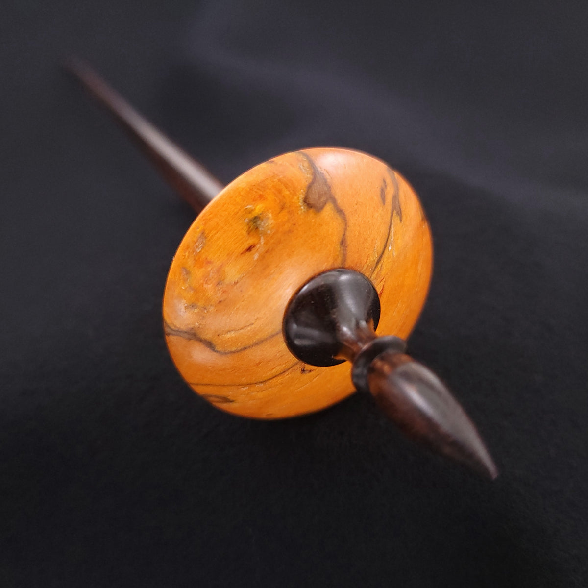 Dyed & Stabilized Spalted Maple Shop Rat Bead