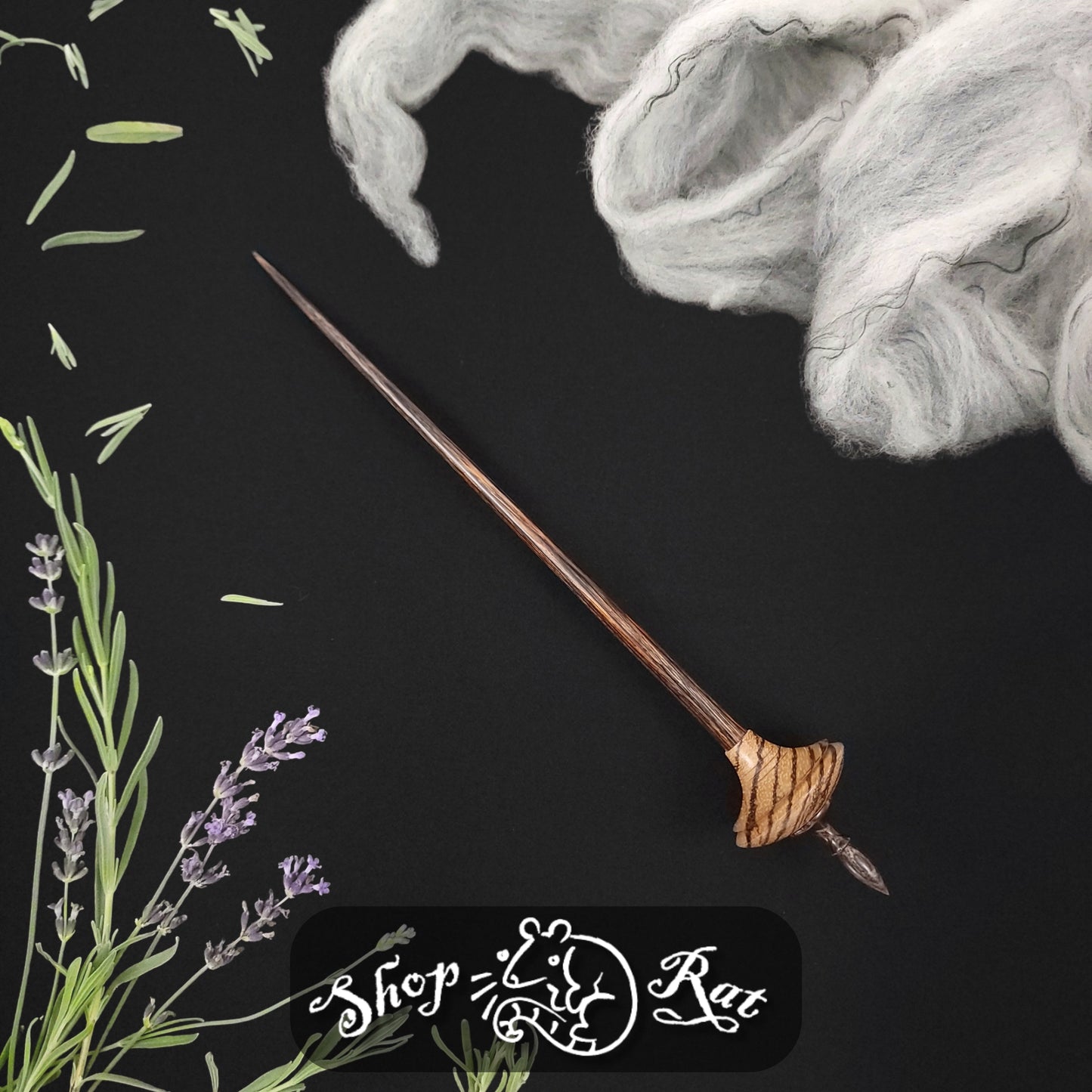 Zebrawood Shop Rat Bead Spindle