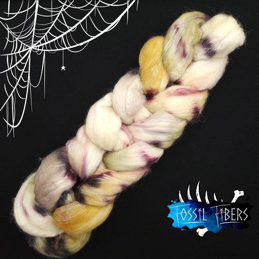 Season's First Snow - 2 oz 85/15 Polwarth/Silk