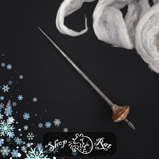 Stabilized Curly Black Mango Shop Rat Bead