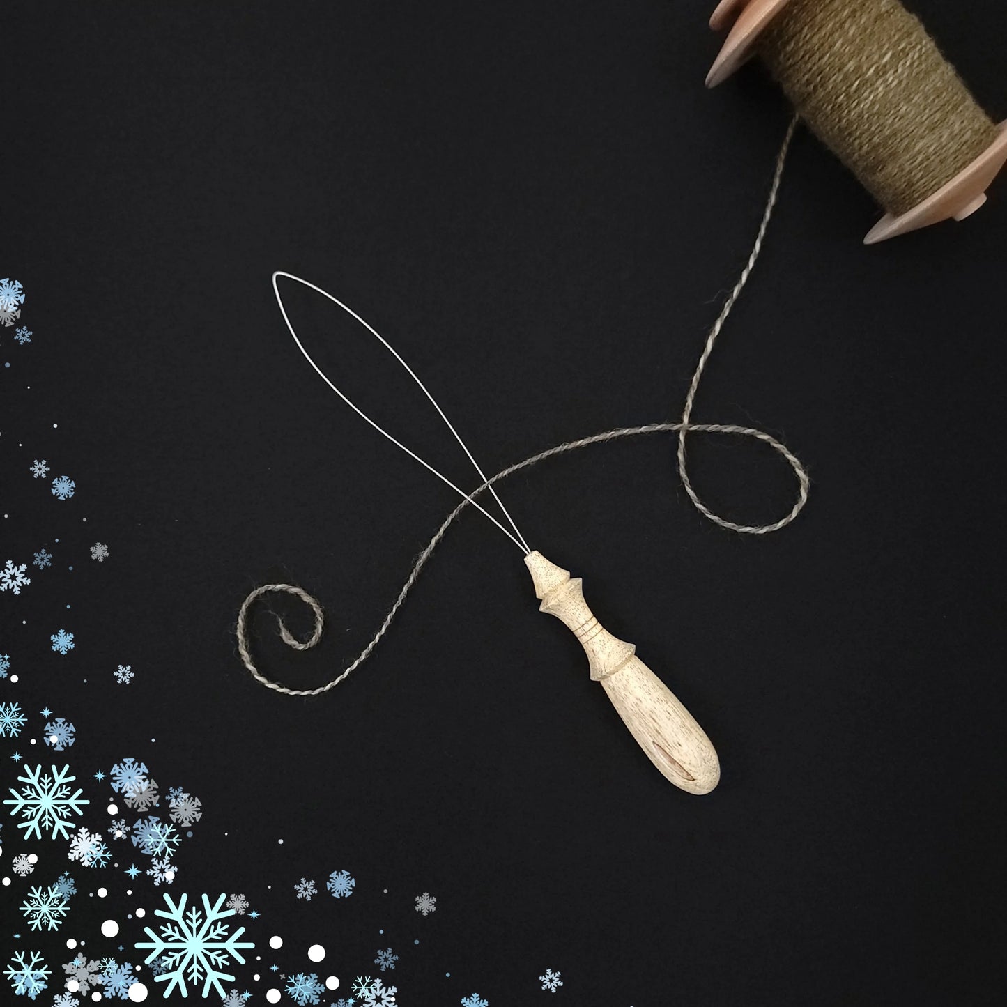 Spalted Tamarind Orifice Hook