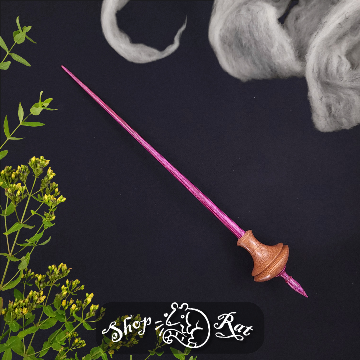 Lacewood Shop Rat Bead