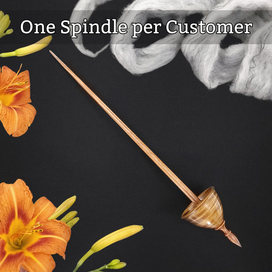 Full Size Lignum Vitae Tibetan Spindle  **One spindle per customer!
