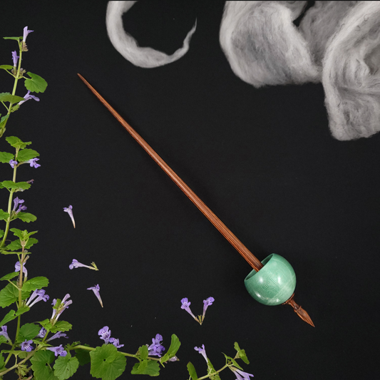 Supported Spindles – The Spanish Peacock