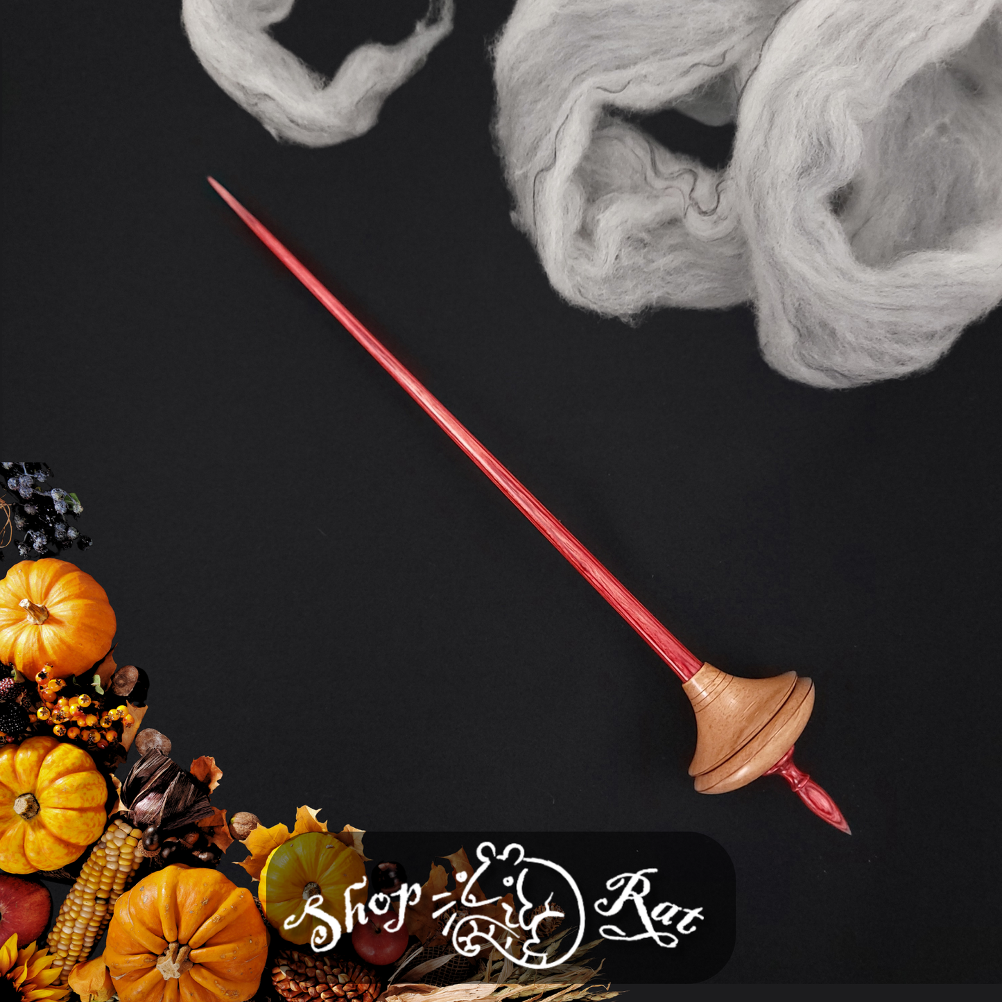 Stabilized Cherry Shop Rat Bead