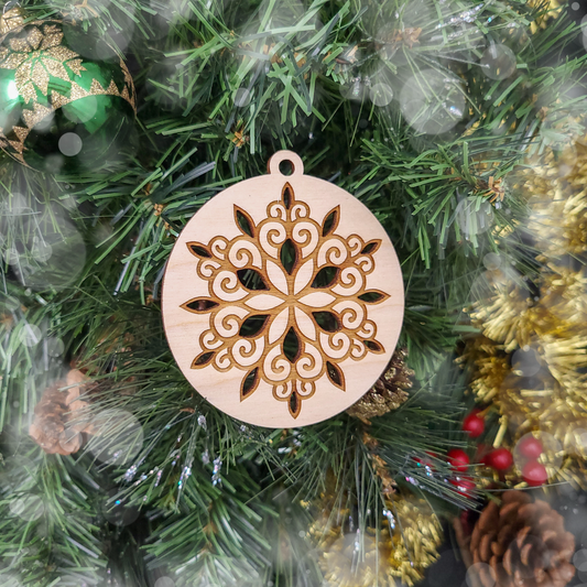 Curlz Birch Holiday Ornament